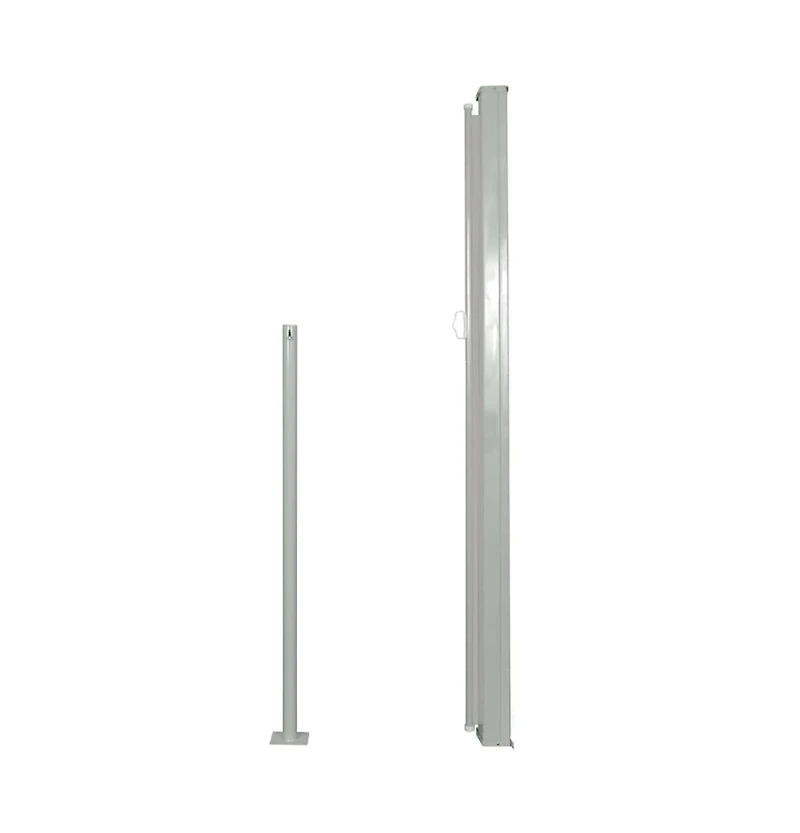 vidaXL Side Awning Grey