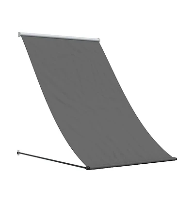 vidaXL Retractable Awning Anthracite