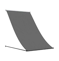 vidaXL Retractable Awning Anthracite
