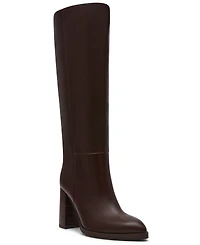 Dv Dolce Vita Women's Bardonny Wide-Calf Tall Block Heel Dress Boots