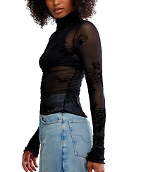 Free People Women's You Decide Floral Long Sleeve Top