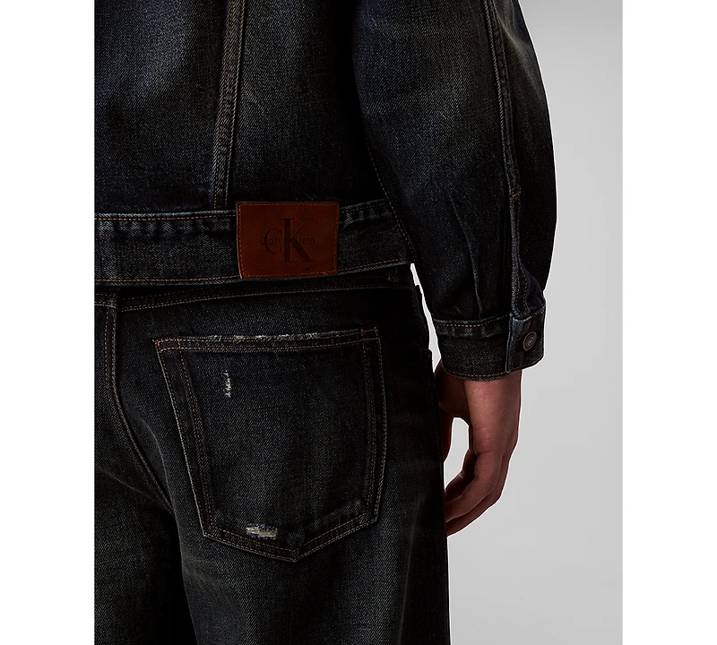 Calvin Klein Men's 90s Trucker Long Sleeve Jacket
