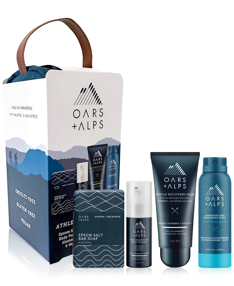 Oars + Alps 4-Pc. Athlete Essentials Gift Set