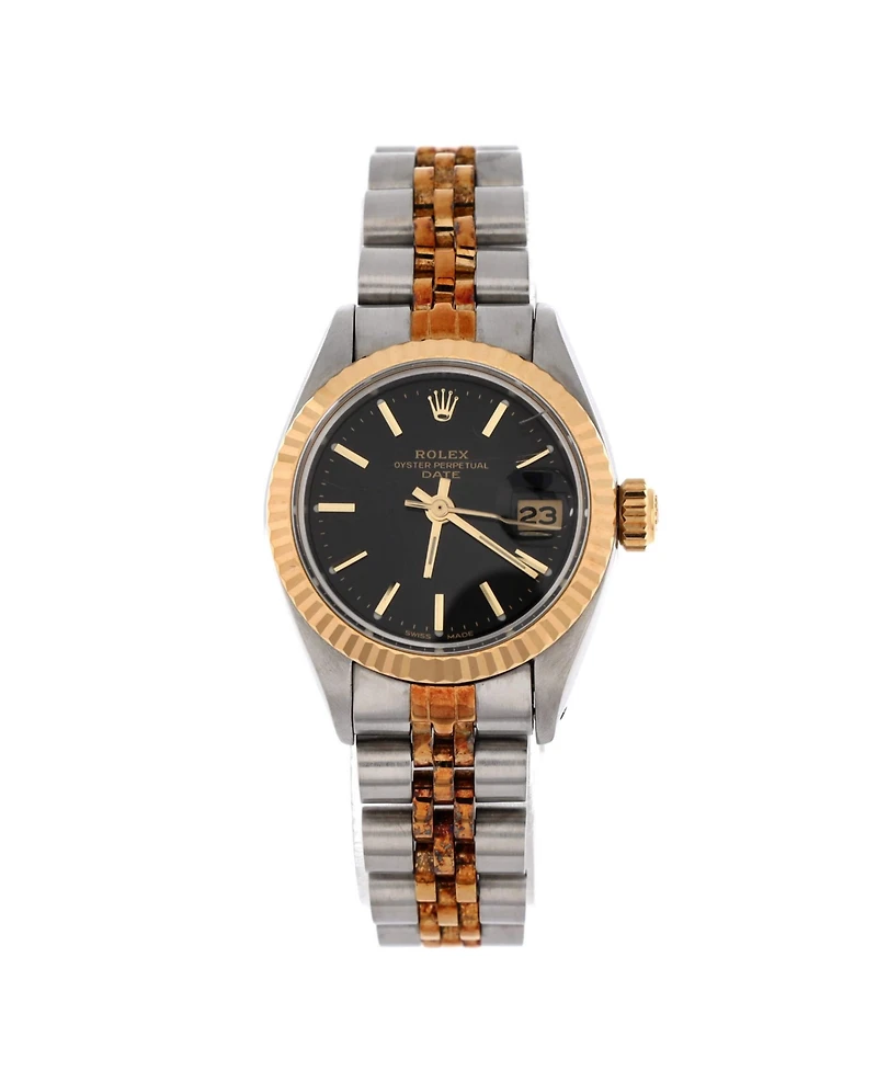 Pre-Owned Rolex Oyster Perpetual Datejust Automatic Watch in Stainless Steel and Gold 26mm