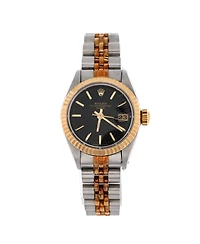 Pre-Owned Rolex Oyster Perpetual Datejust Automatic Watch in Stainless Steel and Gold 26mm