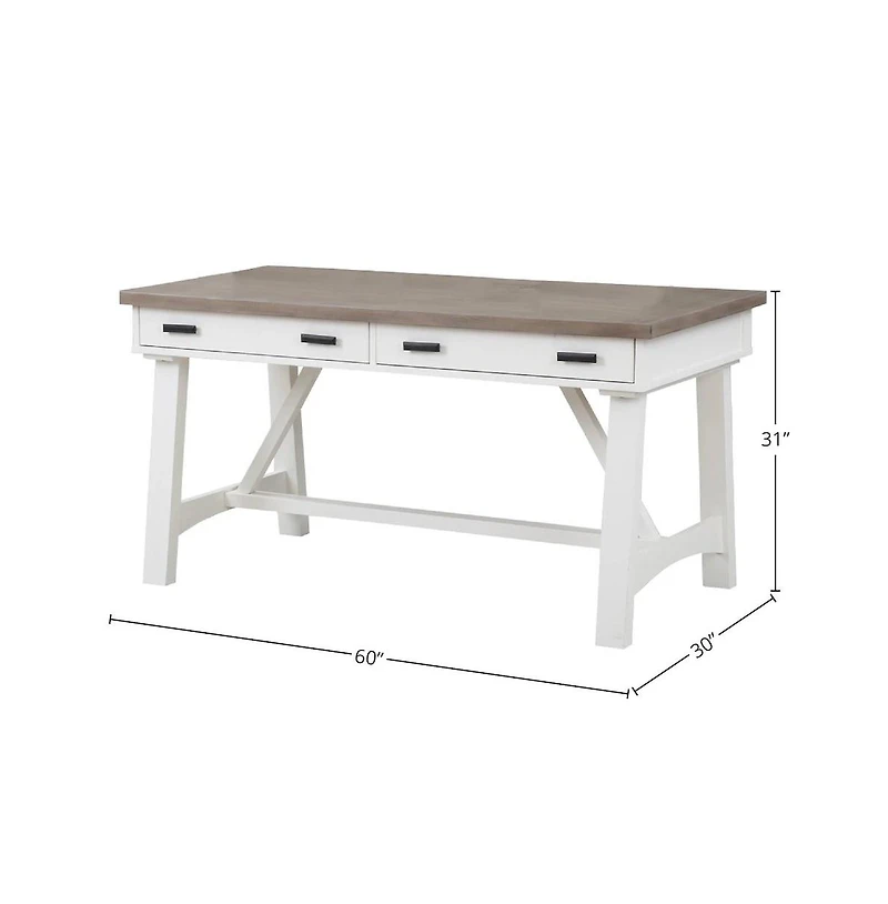 Parker House Furniture Parker House Americana Modern - Cotton 60 In. Writing Desk