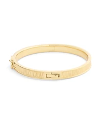 Coach Gold Plated Buckle Bangle Bracelets