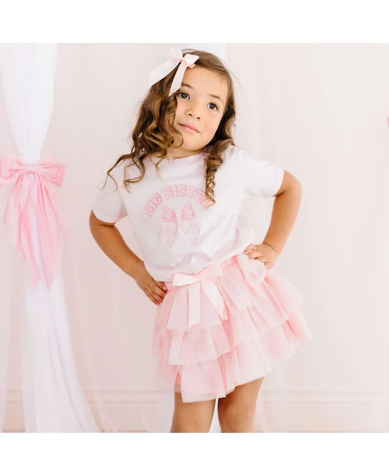 Sweet Wink Girls Coquette Satin Bow Clip