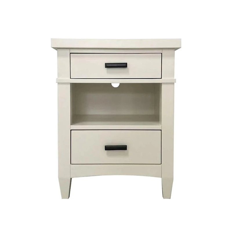 Parker House Furniture Parker House Americana Modern Bedroom 2 Drawer Nightstand