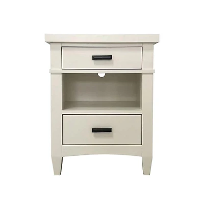 Parker House Furniture Parker House Americana Modern Bedroom 2 Drawer Nightstand