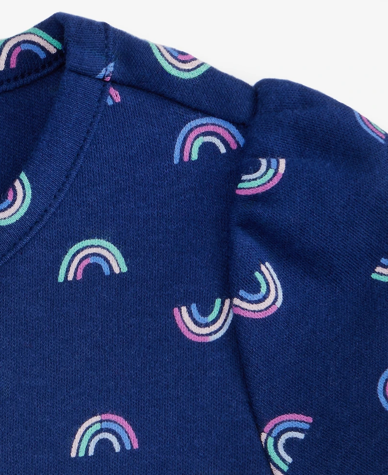 First Impressions Girls Toddler 2T-4T Rainbow Print Mini Dress, Macy's Exclusive