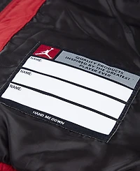 Jordan Big Boys Printed Full-Zip Hooded Puffer Jacket