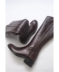 Forever & Always Shoes Acro Leather Boot (Women)