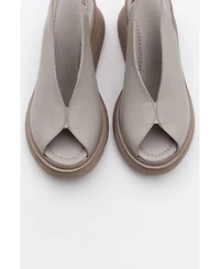 Forever & Always Shoes Sam Leather Platform Sandal (Women)