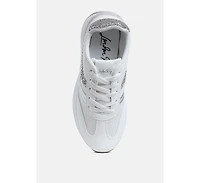 Tapers Glitter Detail Chunky Sneakers Women