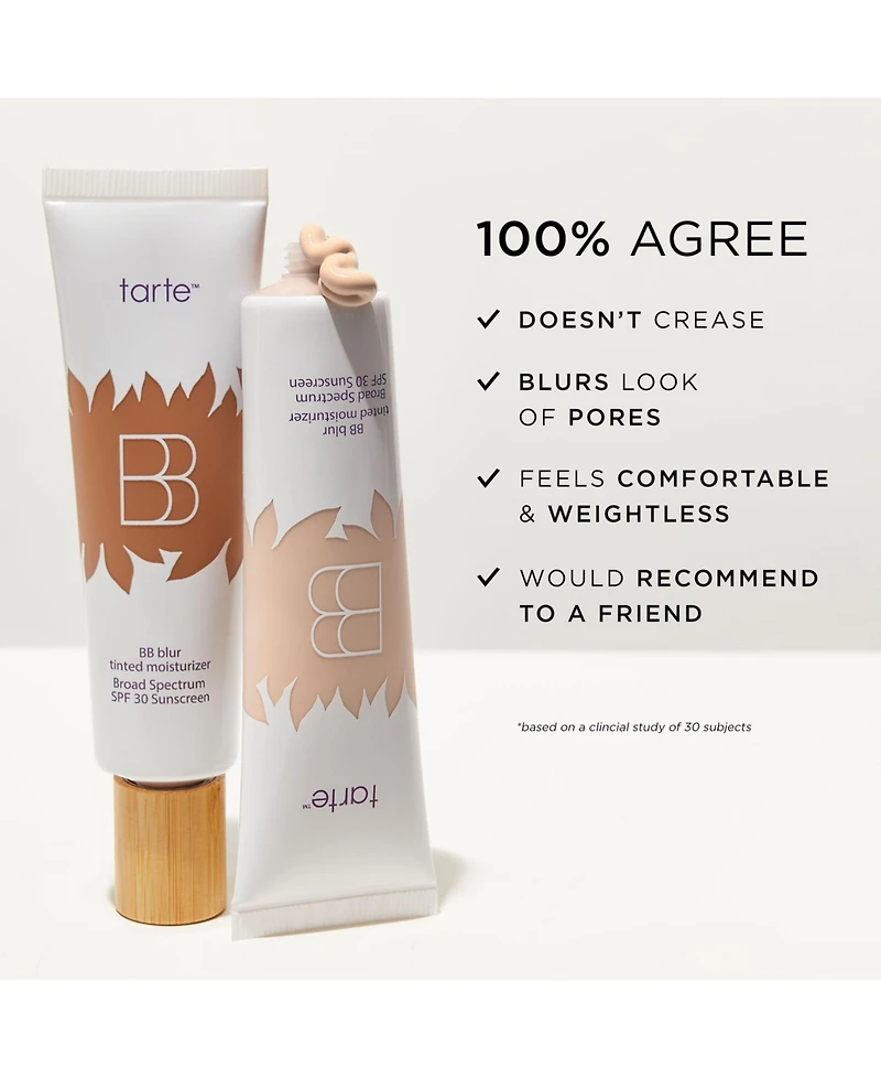 Tarte Bb Blur Tinted Moisturizer Broad Spectrum Spf 30 Sunscreen
