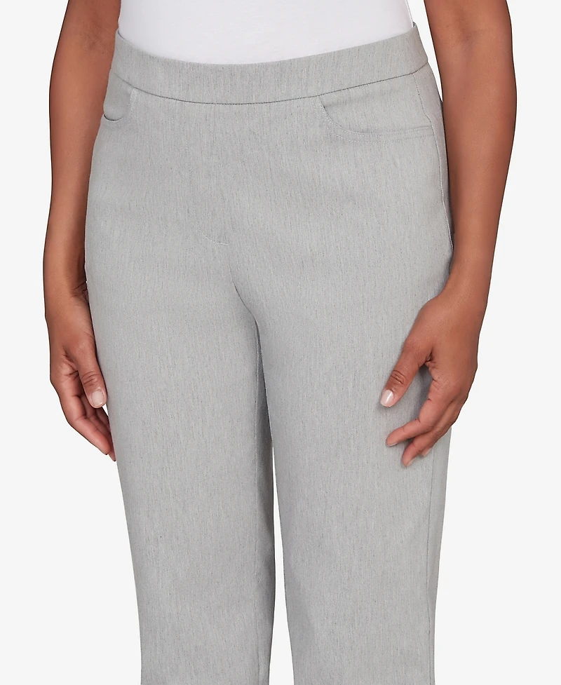 Alfred Dunner Petite Stockbridge Modern Millennium Average Length Pants