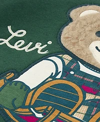 Levi's Baby Boys 2-Piece Bear Applique Hoodie and Joggers Set