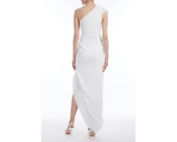One33 Social Women's The Mercer Pleated Ruffle Gown
