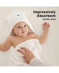 KeaBabies Cuddle Baby Hooded Towel, Bath Towels, Beach Towel for Newborn