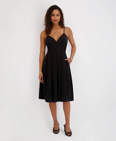 Siena Women's V-Neck Sleeveless Dress