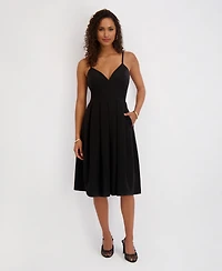 Siena Women's V-Neck Sleeveless Dress