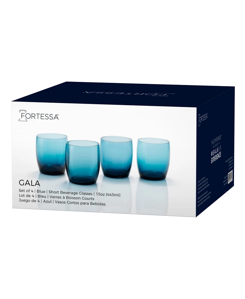Fortessa Gala Short Beverage Glasses, Set of 4
