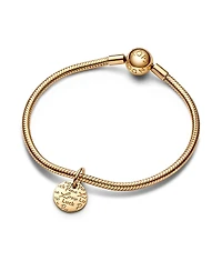 Pandora Gold Plated Peace Love Luck Dangle Charms