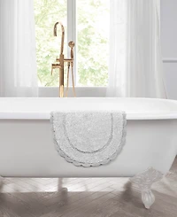 Laura Ashley Crochet Cotton Bath Rug