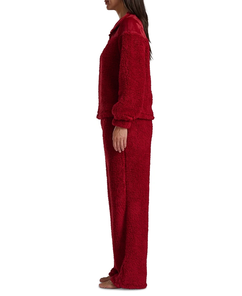 Tommy Hilfiger Women's 2-Piece Long Sleeves Top and High Waist Pants Set
