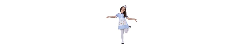 Dress Up America Kids Diner Waitress Costume Set