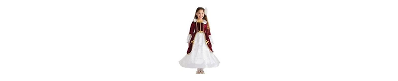 Dress Up America Red Princess Costume - Girls