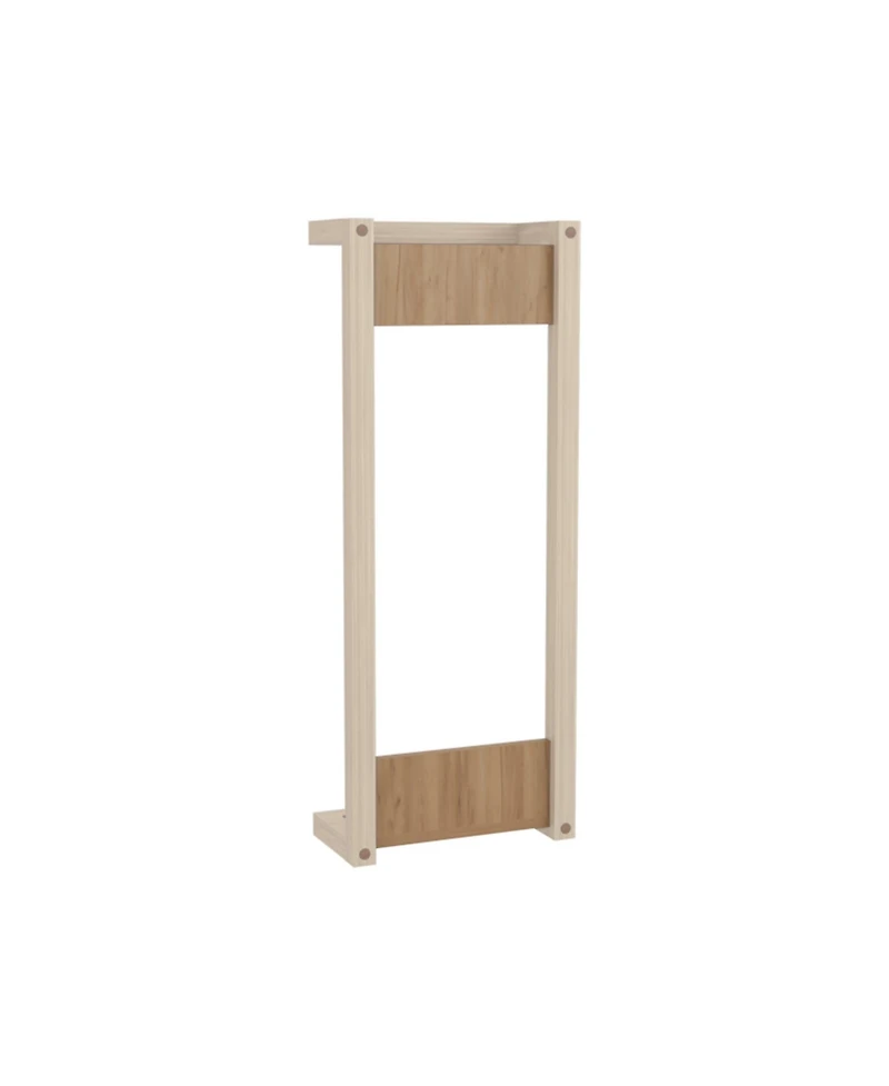 Depot E-Shop Ambia Wall Tower Rack, Natural Oak