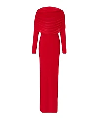 Quiz Women's Ity Maxi Dress with Draping