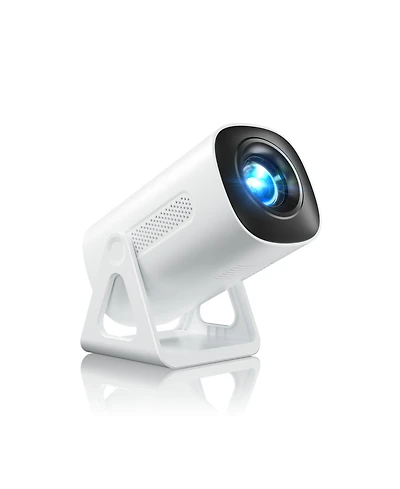 Elephas Portable 4K 1080P Supported Android Smart Mini Movie Projector, 270°Adjustable Stand Outdoor Home Star Projector ,WiFi and Bluetooth Projector
