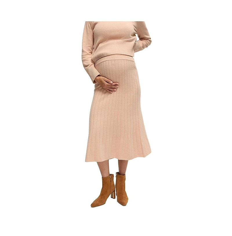 Ingrid + Isabel Maternity Ingrid + Isabel Knit Sweater Midi Skirt