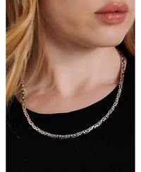 Devata Borobudur Round 4mm Chain Necklace in Sterling Silver, 22 inches