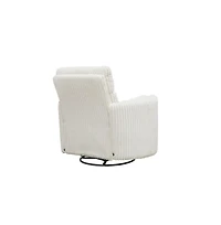 Parker Living Mega Ivory Swivel Power Glider Recliner