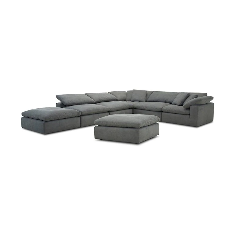 Parker Living Exhale - Mathis Thunder Ottoman