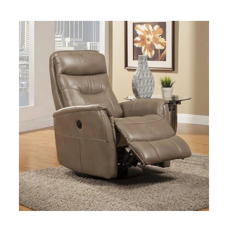 Parker Living Gemini - Linen Power Swivel Glider Recliner Two Pack