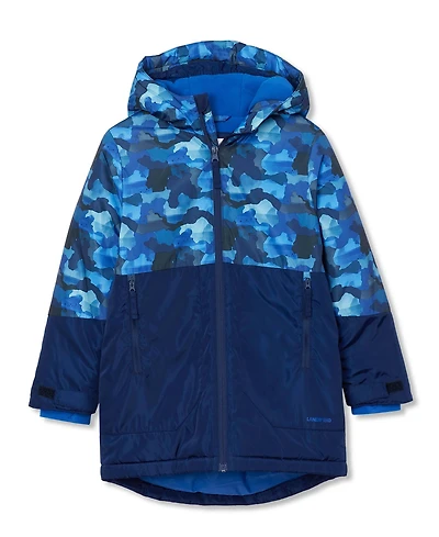 Lands' End Girls Insulated Water Resistant Activity Jacket
