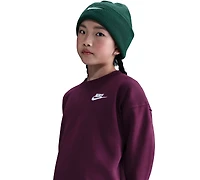 Nike Big Girls 7-16 Sportswear Club Fleece Oversized-Fit Sweatshirt