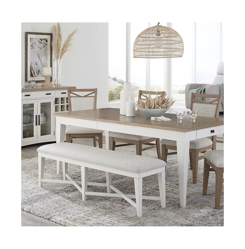 Parker House Furniture Parker House Americana Modern Dining 49 In. Upholstered Counter Bench