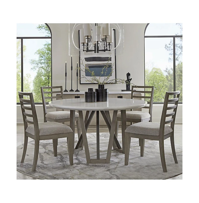 Parker House Furniture Pure Modern Dining Ladder Back Dining Chair Two Pack