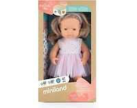 Miniland My Friends and Me Collection Baby Girl Doll with Dark Blonde Hair