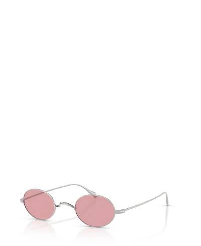 Oliver Peoples Men's Round Calidor Eyeglasses, OV1185