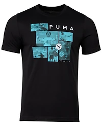 Puma Men's Soccer Photo Real Short Sleeve T-Shirt