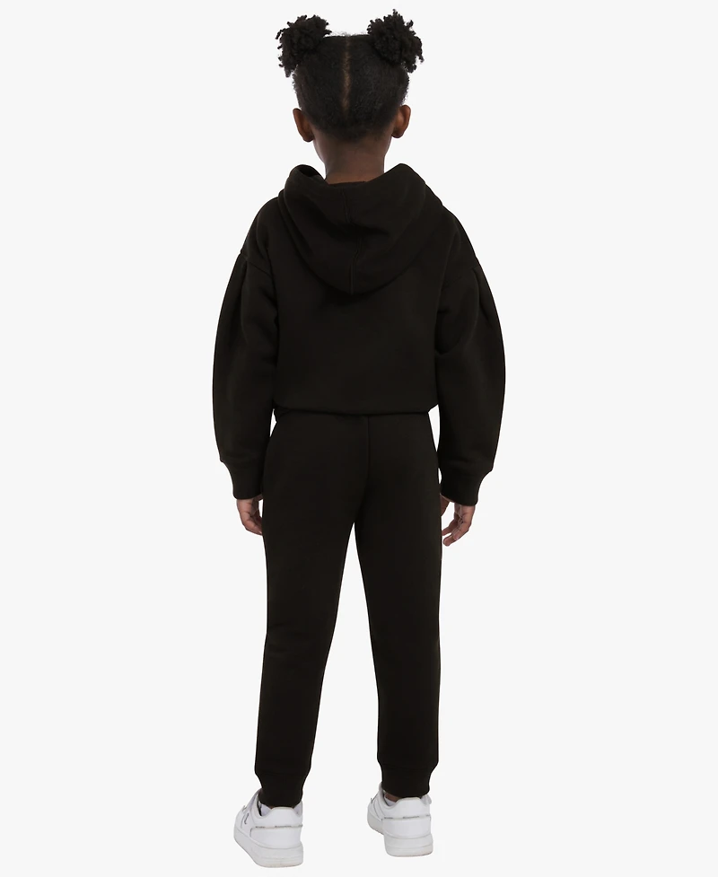 Champion Toddler & Little Girls 4T-6X 2-Piece Pull-On Hoodie and Matching Joggers Set