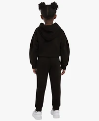 Champion Toddler & Little Girls 4T-6X 2-Piece Pull-On Hoodie and Matching Joggers Set