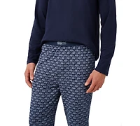 Lacoste Men's 2-Piece Jersey Pajama Set
